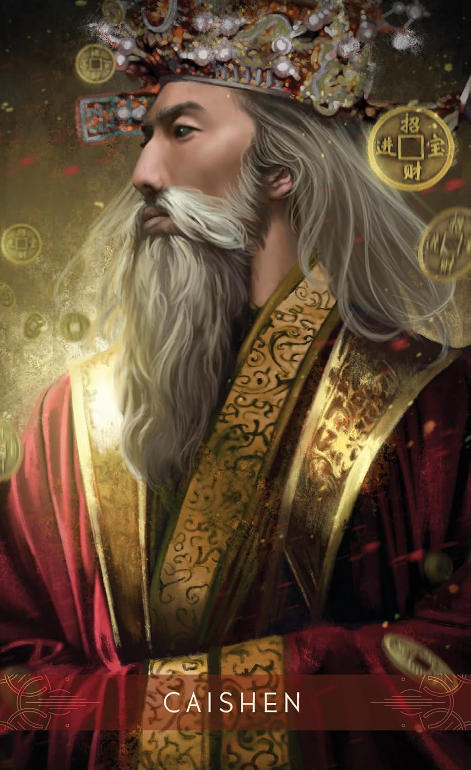Divine Masculine Healing Oracle kortos Blue Angel - OBUOLYS