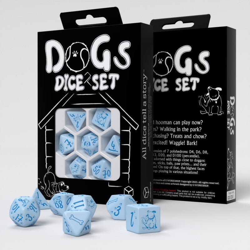 DOGS Dice Set: Max kauliukų rinkinys - OBUOLYS