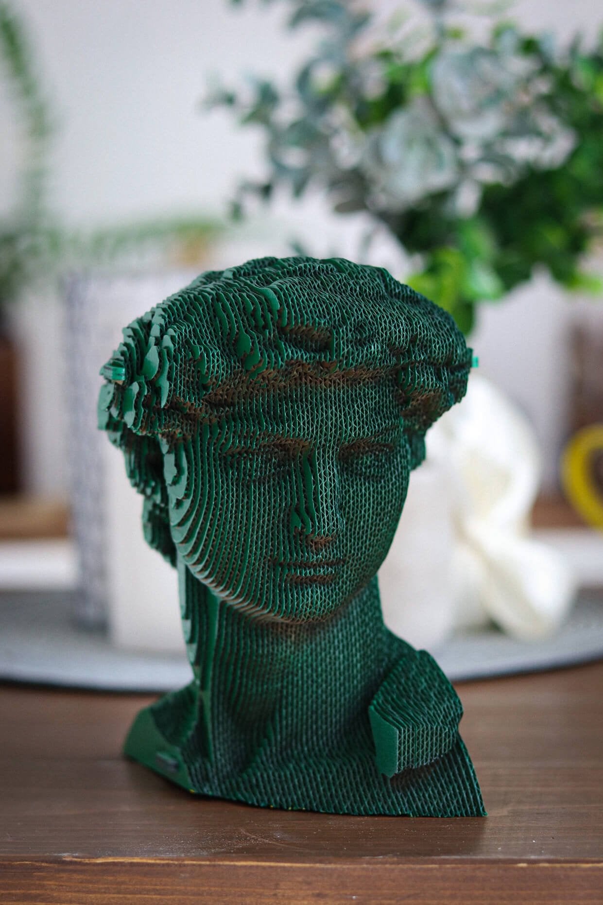 DOVYDAS: surenkama 3D dėlionė - skulptūra - OBUOLYS