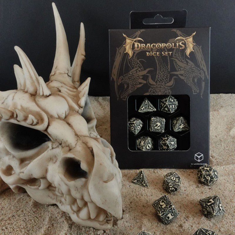 Dracopolis The Scandinavian Blackfang kauliukų rinkinys Q - WORKSHOP - OBUOLYS