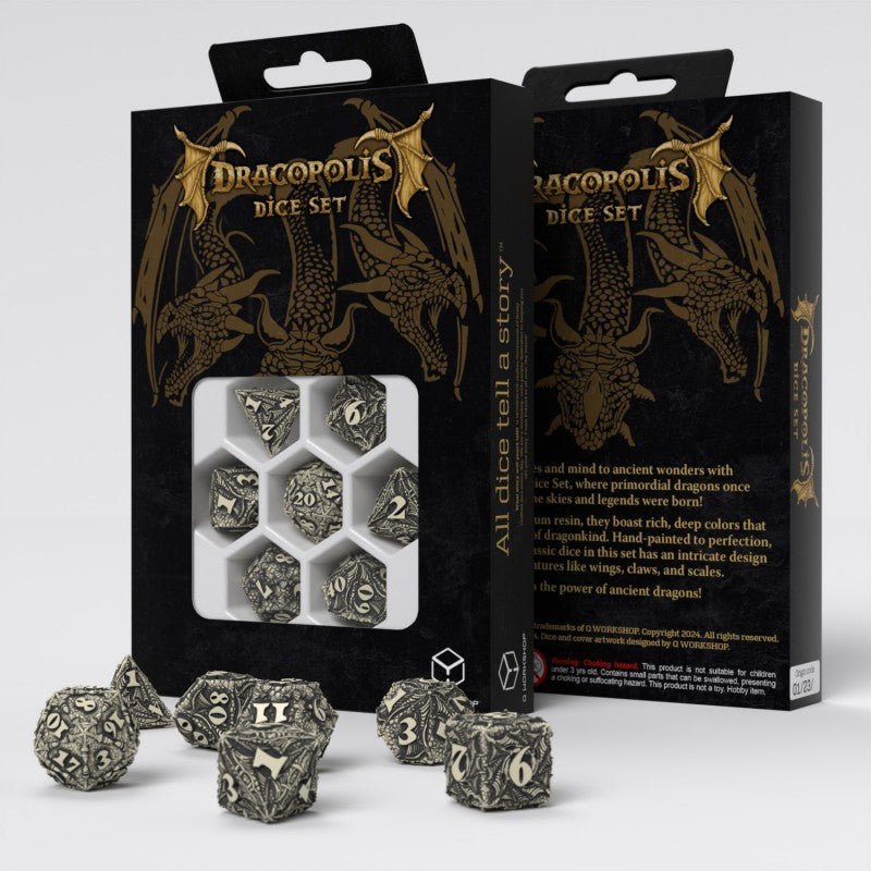 Dracopolis The Scandinavian Blackfang kauliukų rinkinys Q - WORKSHOP - OBUOLYS