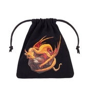 Dragon Black and adorable kauliukų maišelis juodas ir spalvotos detalės - OBUOLYS