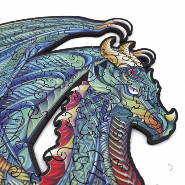 Dragon Dėlionė Iš Medžio M Dydis (150 detalių) Fantasy Puzzles - OBUOLYS