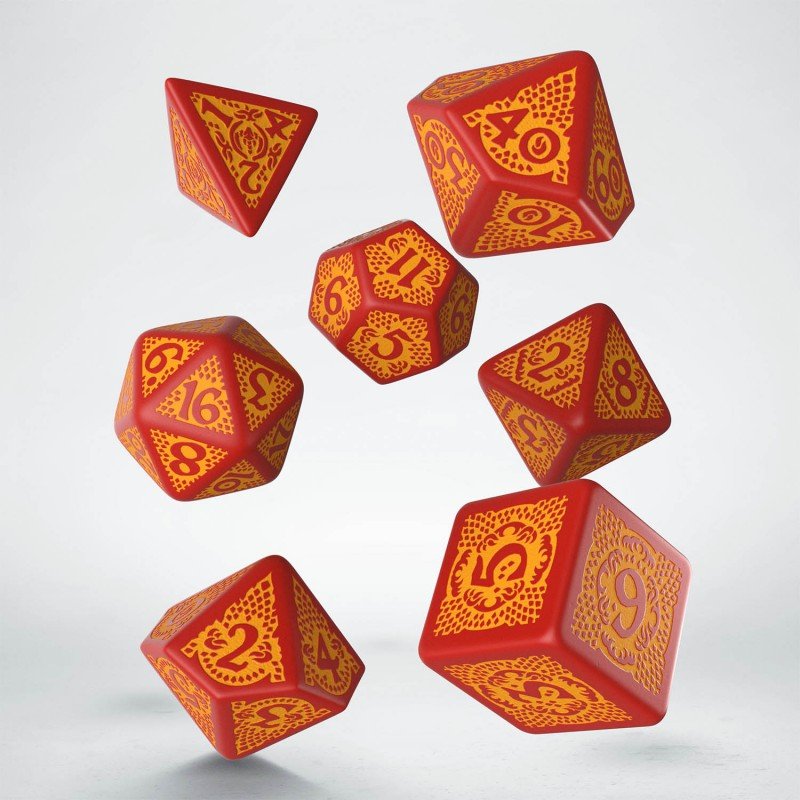 Dragons Slayer RPG kauliukų rinkinys - OBUOLYS