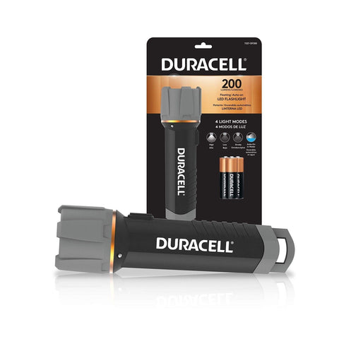 Duracell Floating LED Flashlight Auto - on 200 Lumens prožektorius - OBUOLYS