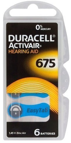 Duracell 675 Activair DO.APA.SLU. baterijos 1 vnt.