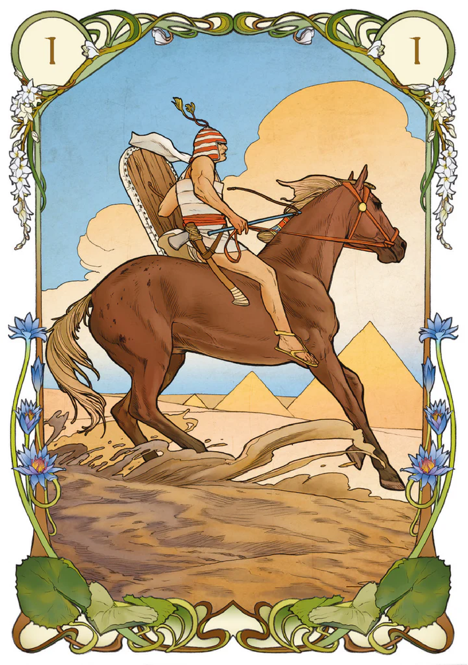 Egyptian Lenormand Oracle Kortos Lo Scarabeo