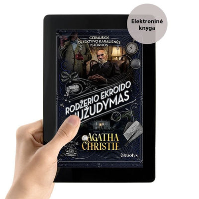 E - knyga RODŽERIO EKROIDO NUŽUDYMAS: Agathos Christie detektyvas apie vyrą, kuris žinojo per daug... - OBUOLYS