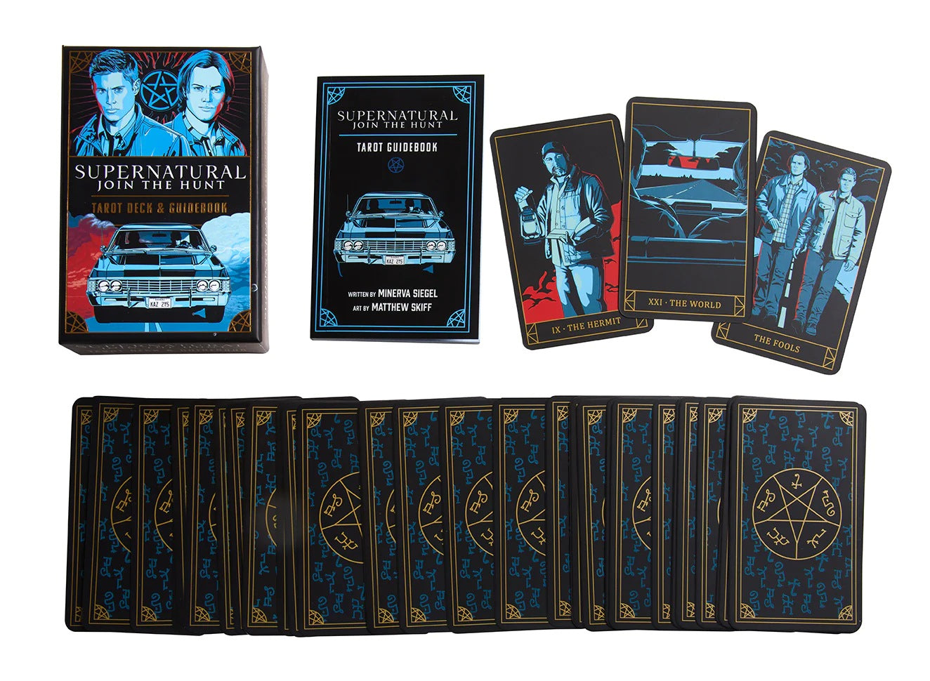 Supernatural Taro kortos ir vadovas Insight Editions