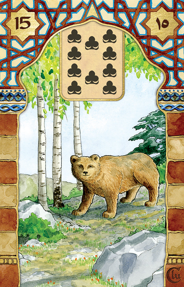 Rana George Lenormand kortos US Games Systems