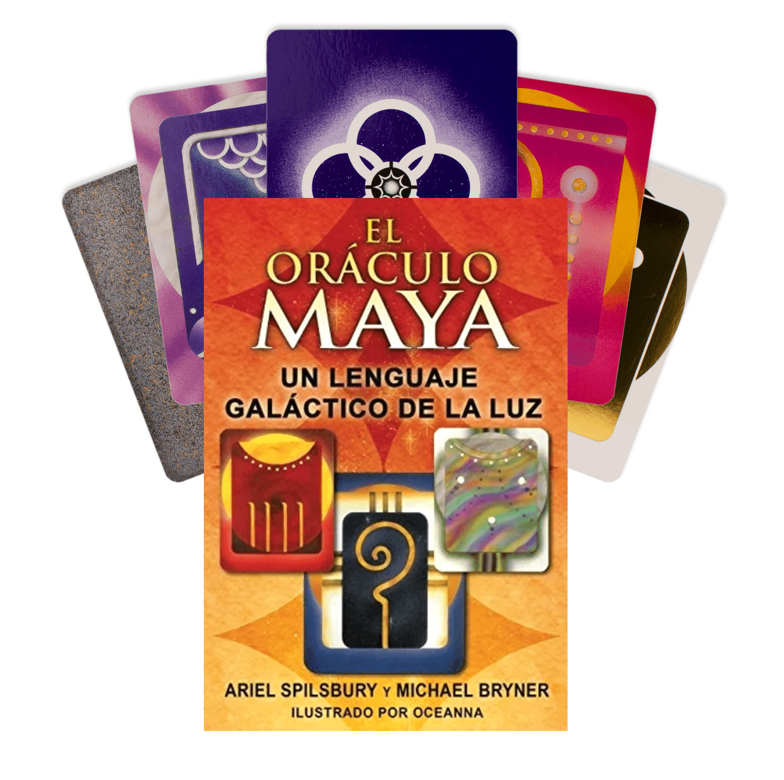 El Oraculo Maya Ispaniškos kortos Inner Traditions - OBUOLYS
