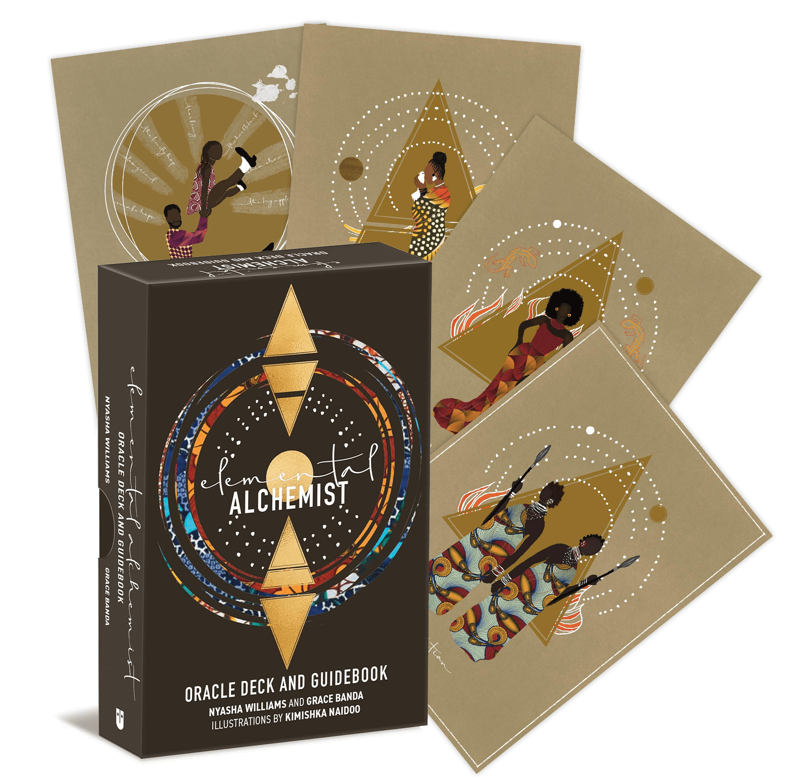 Elemental Alchemist Oracle kortos Andrews McMeel Publishing - OBUOLYS