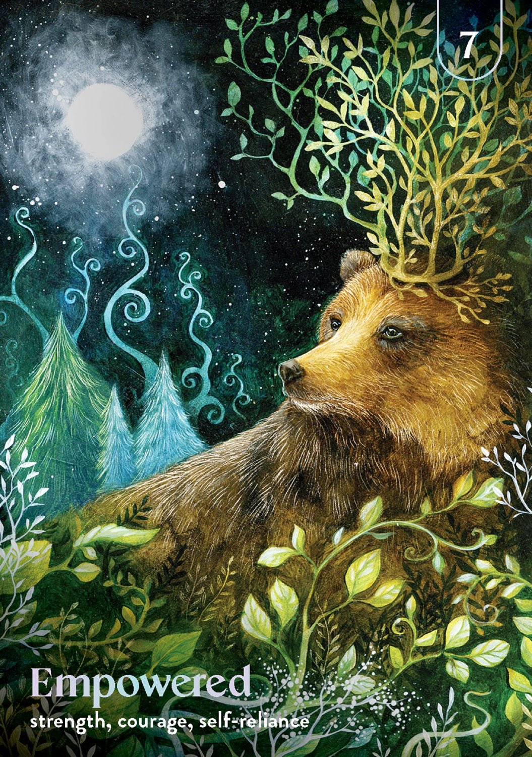 Enchanted Earth Oracle kortų kaladė Rockpool Publishing - OBUOLYS