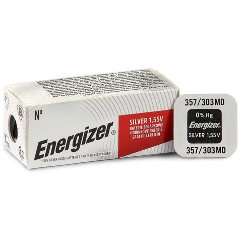 Energizer 357/303 SR44 baterijos 10 vnt. - OBUOLYS
