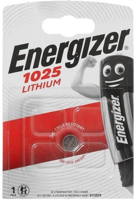 Energizer CR1025 ličio baterija, 1 vnt. - OBUOLYS