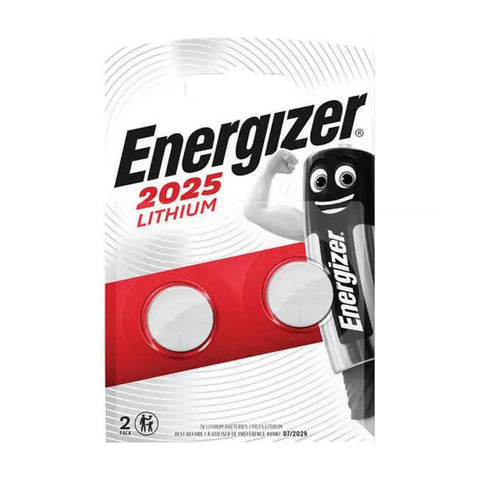 Energizer CR2025 ličio baterijos 2 vnt. - OBUOLYS