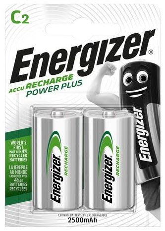 Energizer HR14 C Power Plus 2500 baterijos, 2 vnt. - OBUOLYS
