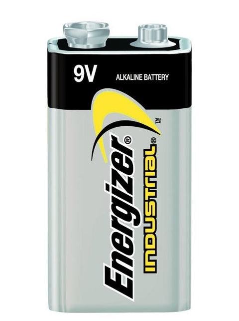 Energizer Industrial 9V 6LR61 šarminės baterijos 12 vnt. - OBUOLYS