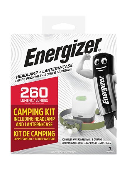 Energizer prožektoriaus ant galvos ir žibinto - laikiklio rinkinys LP139720 - OBUOLYS