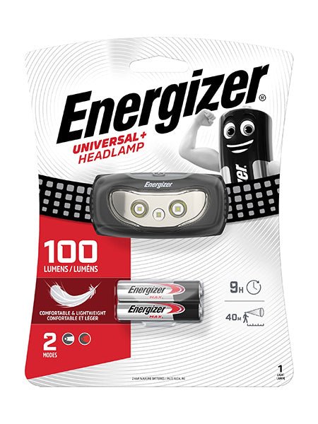 Energizer Universal+ Headlamp LP1181 prožektorius ant galvos - OBUOLYS