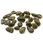 Epidote Snowflake akmuo (24 vnt. S dydžio) Ancient Wisdom - OBUOLYS
