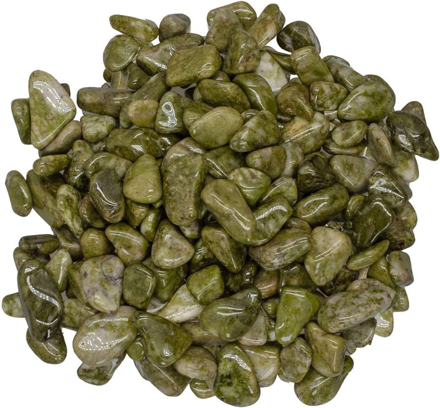 Epidote Snowflake akmuo (24 vnt. S dydžio) Ancient Wisdom - OBUOLYS