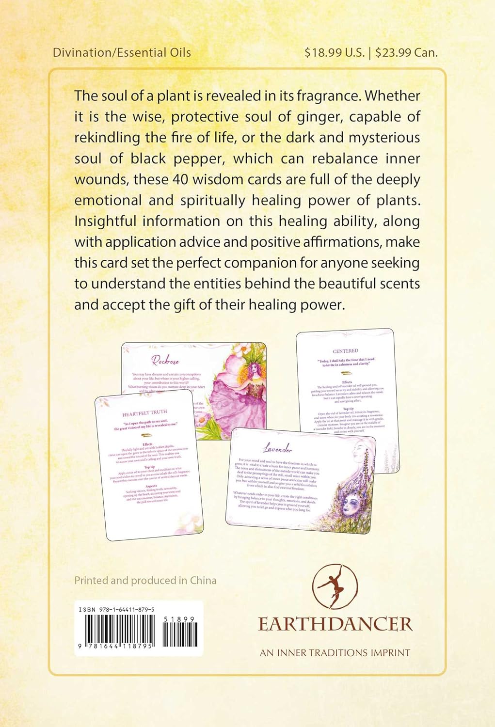 Essential Oils Oracle kortos Earth Dancer - OBUOLYS