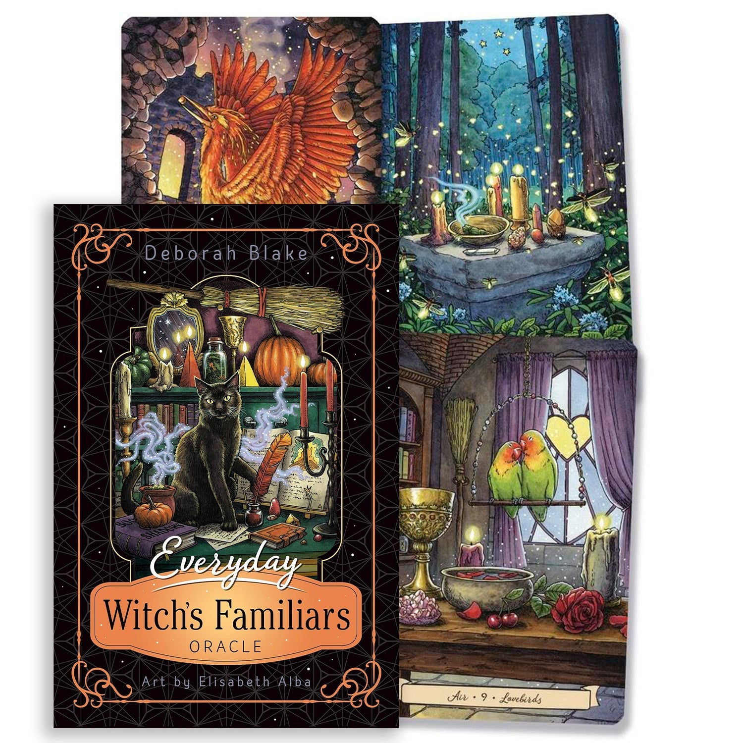 Everyday Witch's Familiars Oracle rinkinys Llewellyn - OBUOLYS