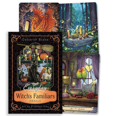 Everyday Witch's Familiars Oracle rinkinys Llewellyn - OBUOLYS