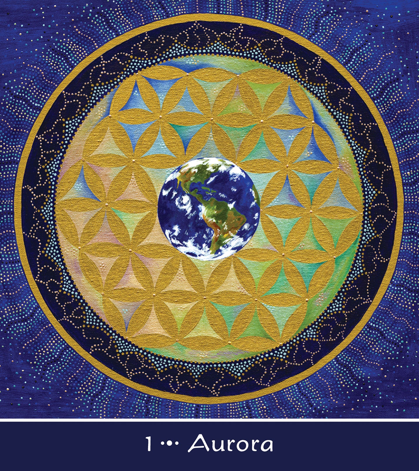 Mother Earth Mandala Oracle kortos US Games Systems