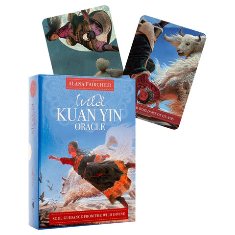 Wild Kuan Yin Oracle Kortos Blue Angel