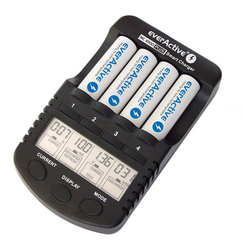 everActive NC-1000 Plus Baterijų įkroviklis
