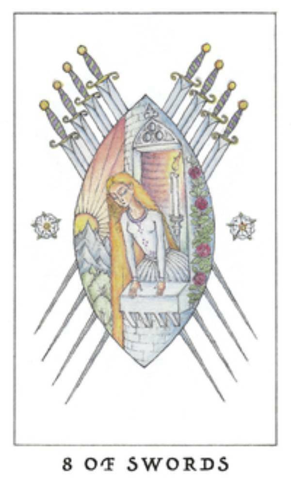 Rose Tarot kortos Llewellyn