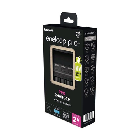 Panasonic Eneloop pro BQ-CC65 Baterijų įkroviklis