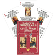 Famous Generals of the Civil War žaidimo kortos - OBUOLYS