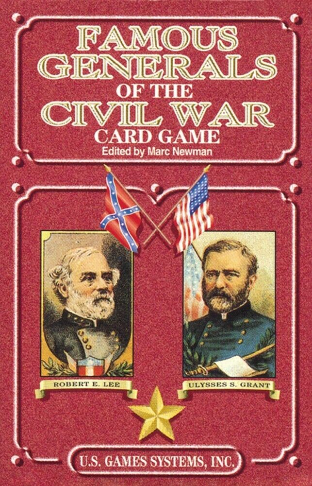 Famous Generals of the Civil War žaidimo kortos - OBUOLYS
