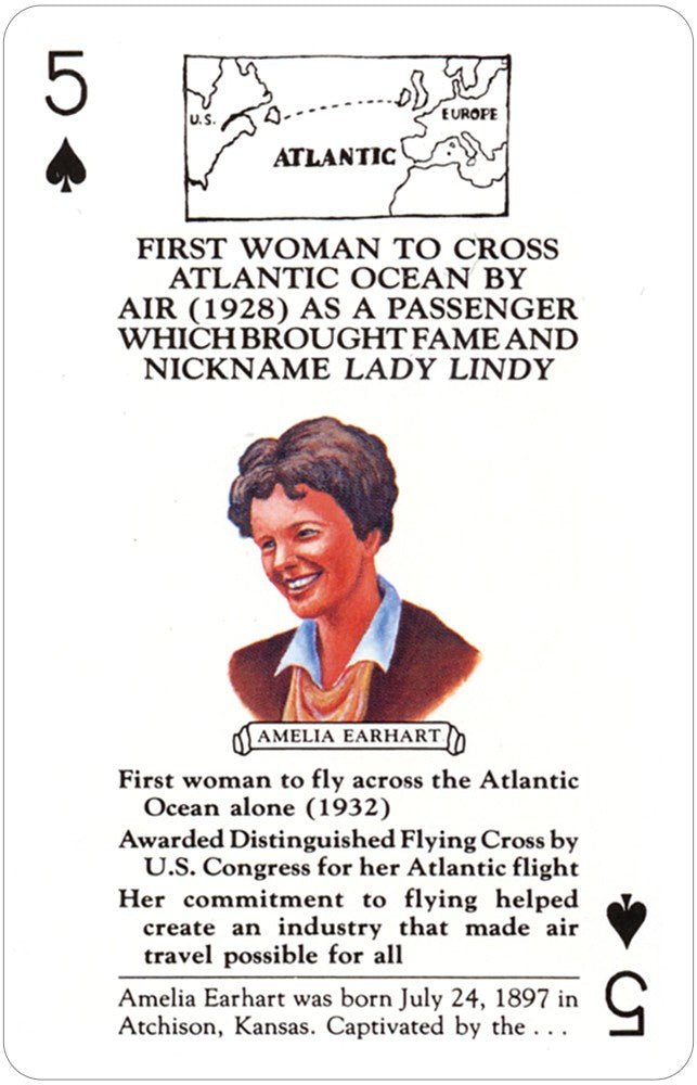 Famous Women in American History kortos - OBUOLYS