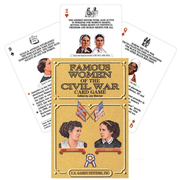 Famous Women of the Civil War žaidimo kortos - OBUOLYS