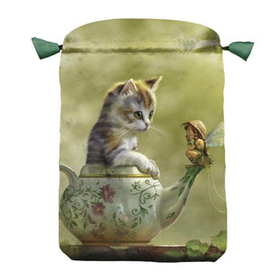 Fantasy Cats satininis maišelis kortoms Lo Scarabeo - OBUOLYS