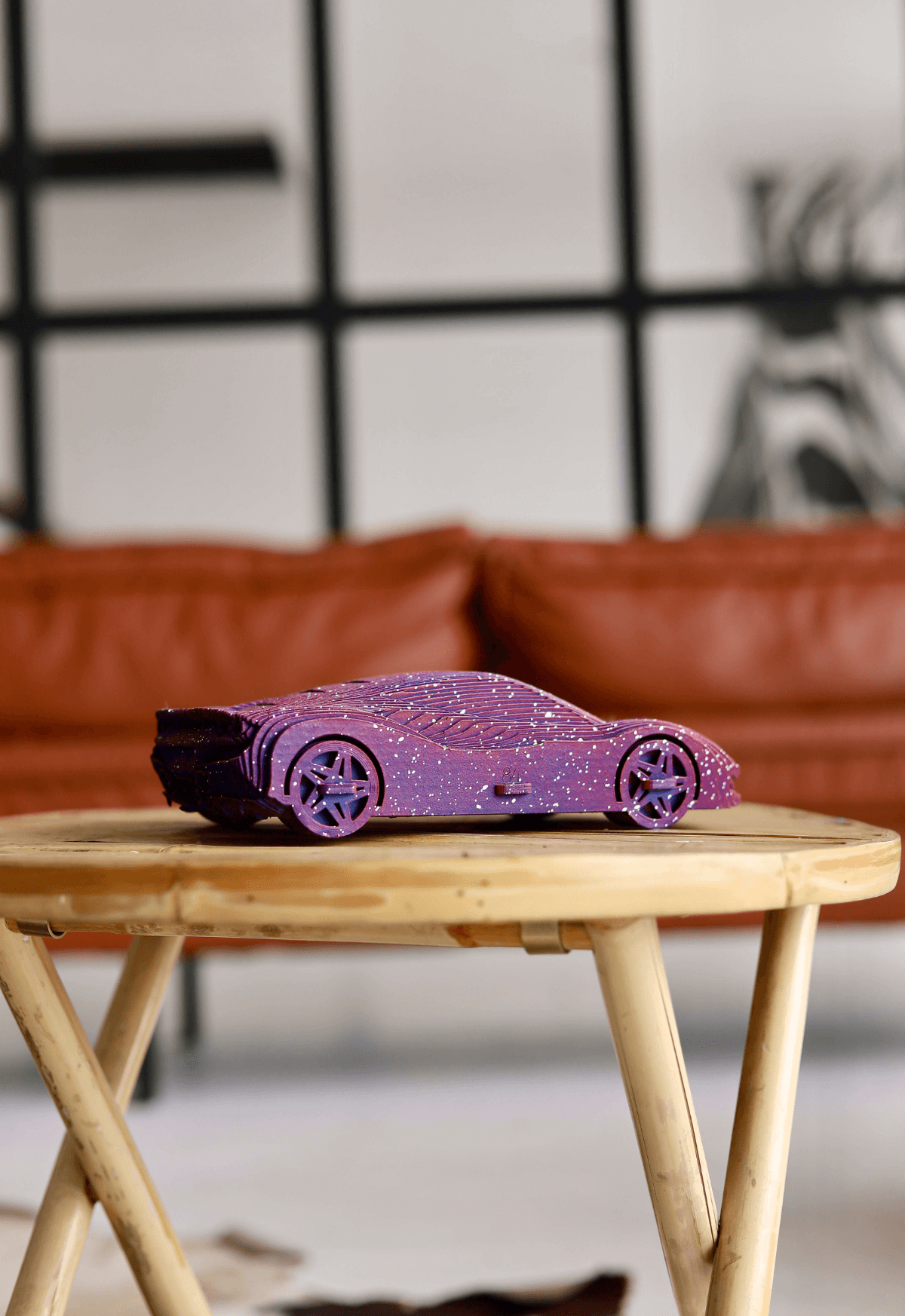 FERRARI: surenkama 3D dėlionė - skulptūra - OBUOLYS