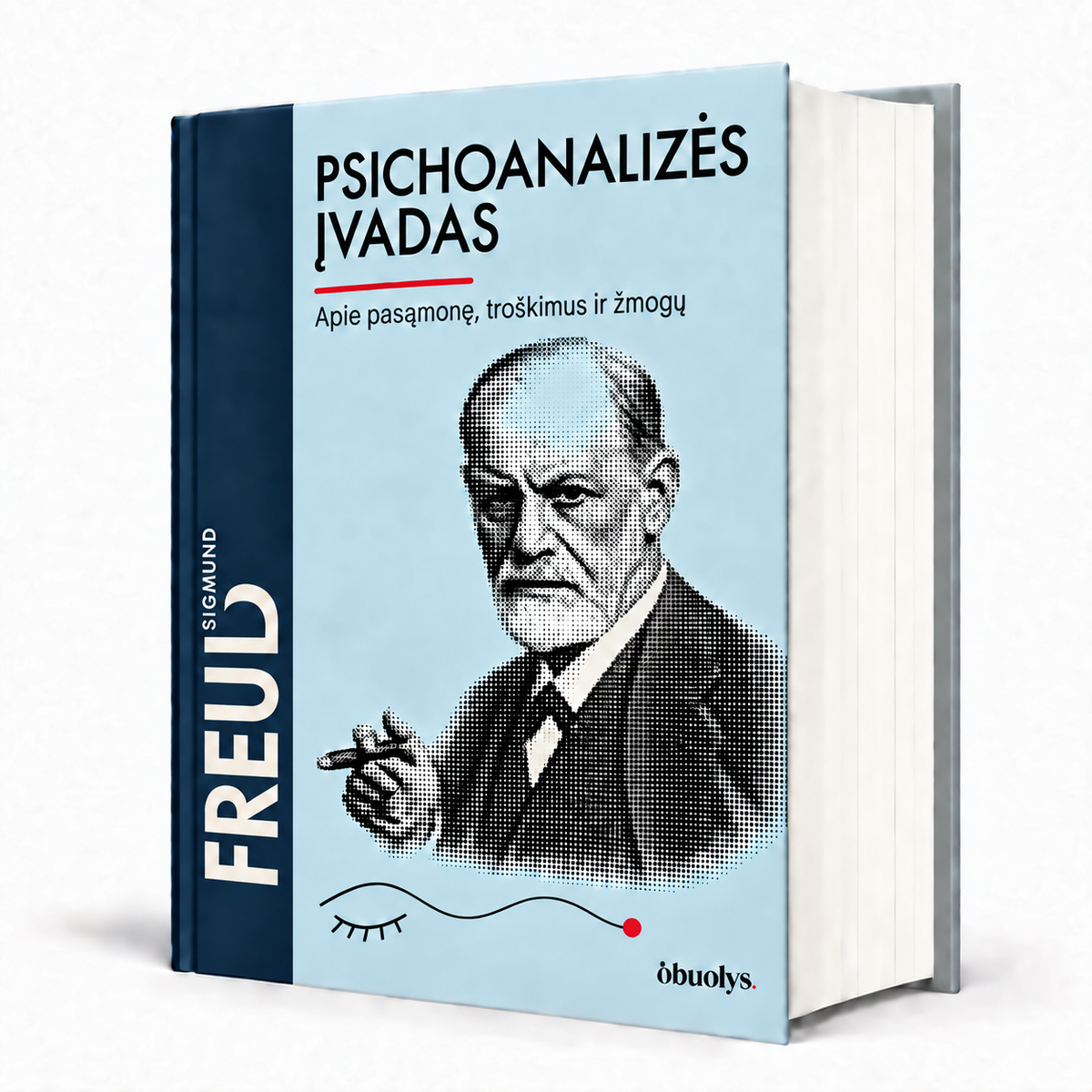 Sigmund Freud knyga Psichoanalizės įvadas – serija Minties milžinai