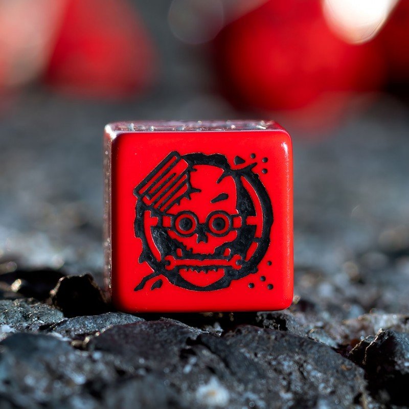 Final Race Dice Set: Engine Roar kauliukų rinkinys - OBUOLYS