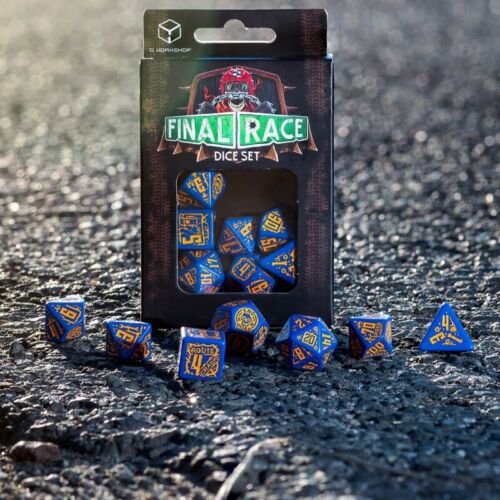 Final Race Dice Set: Road Fever kauliukų rinkinys - OBUOLYS