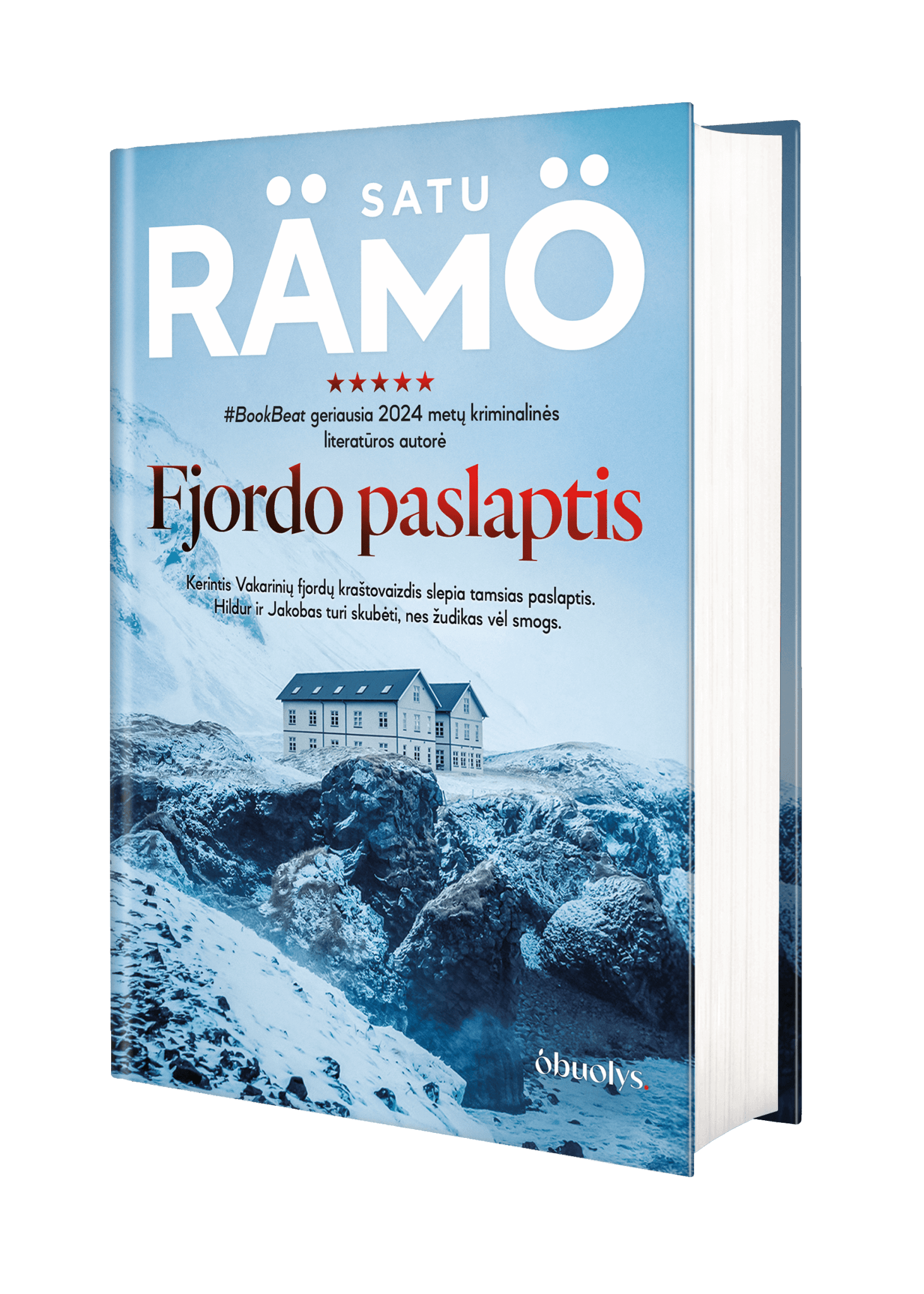 FJORDO PASLAPTIS: ledynai, alsuojantys mirtimi – naujas skandinaviškas detektyvas - OBUOLYS