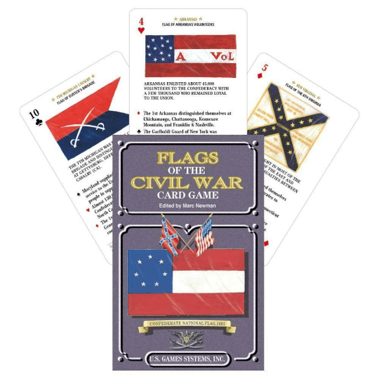 Flags of the Civil War žaidimo kortos - OBUOLYS