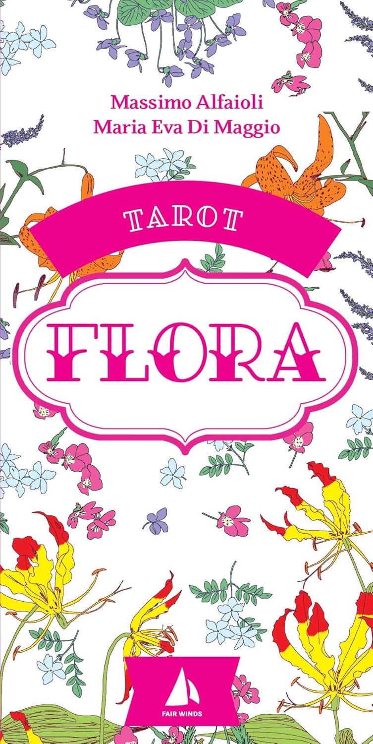 Flora taro kortos ir knyga Fair Winds Press - OBUOLYS