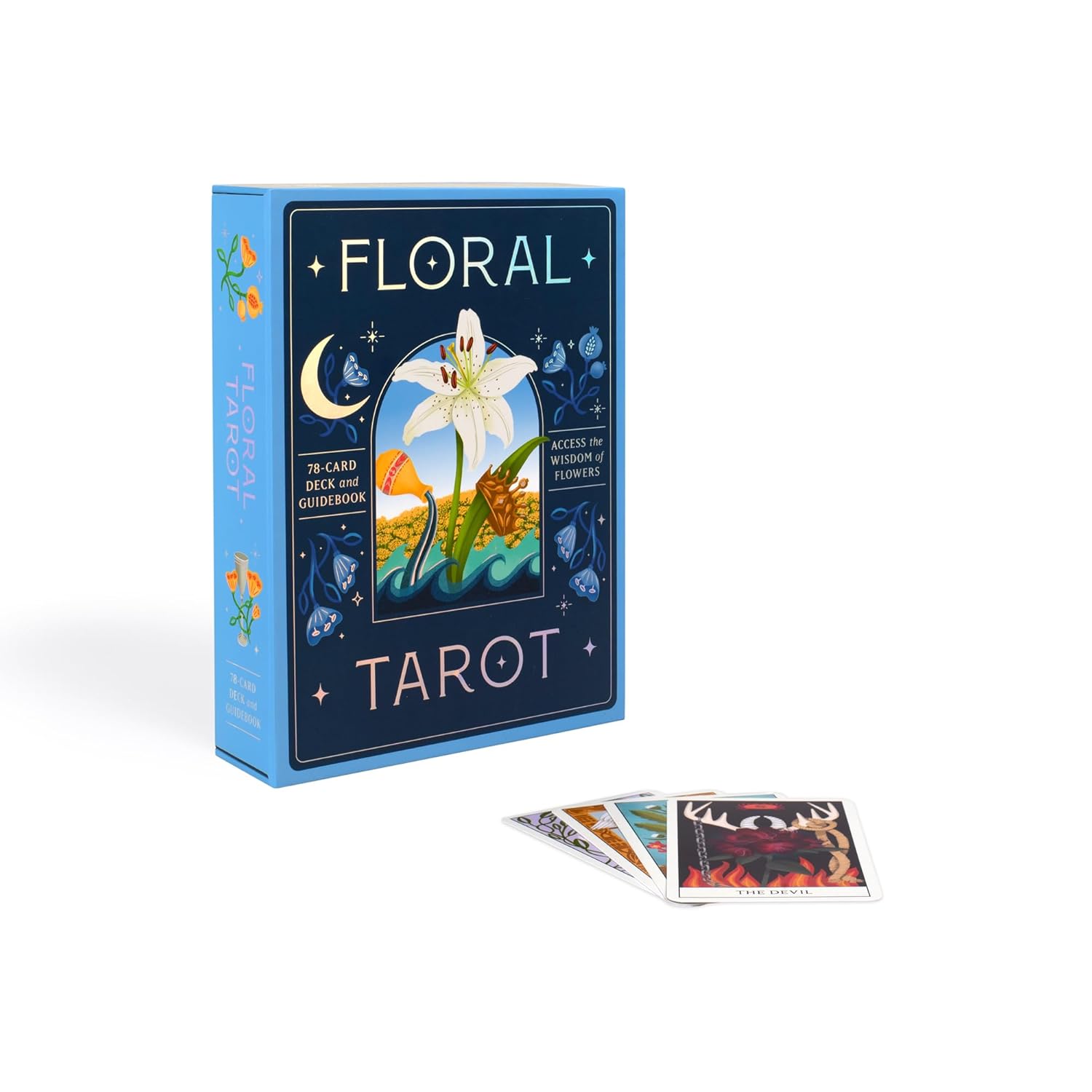 Floral Taro kortos ir naudojimo gidas Kaddo - OBUOLYS