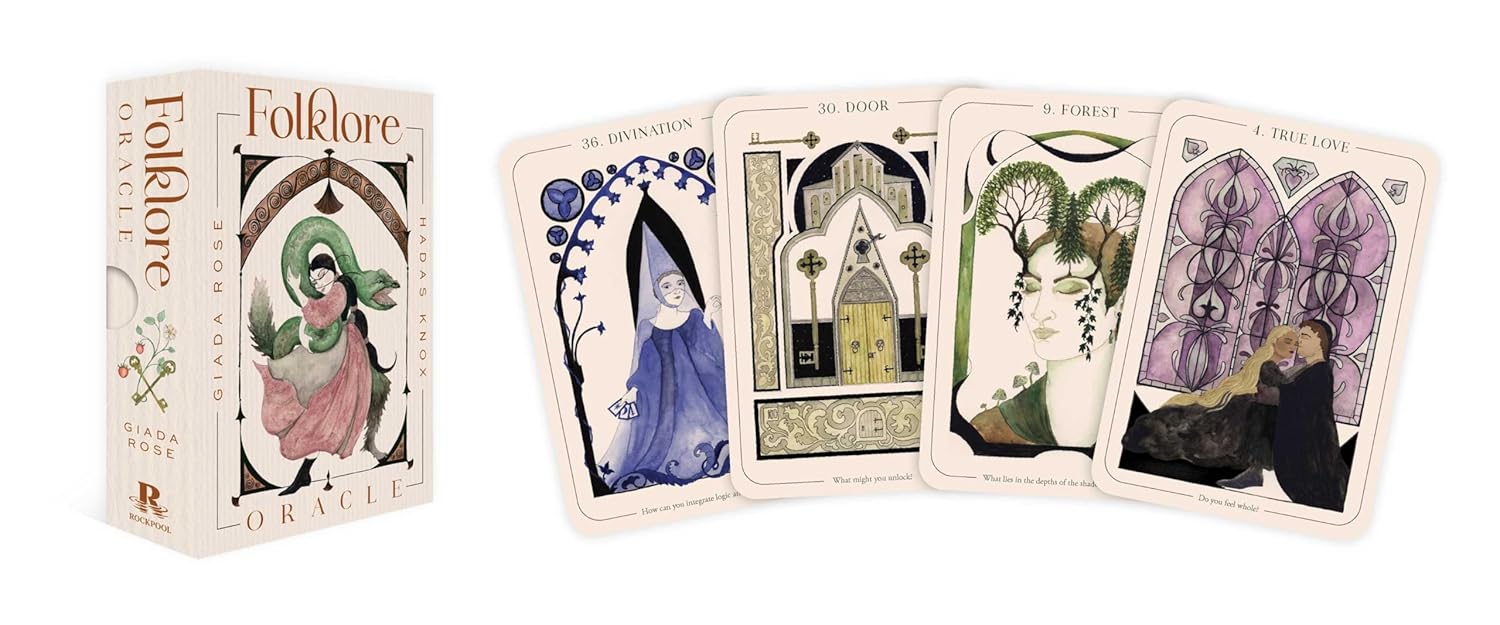 Folklore Oracle kortos Rockpool Publishing - OBUOLYS