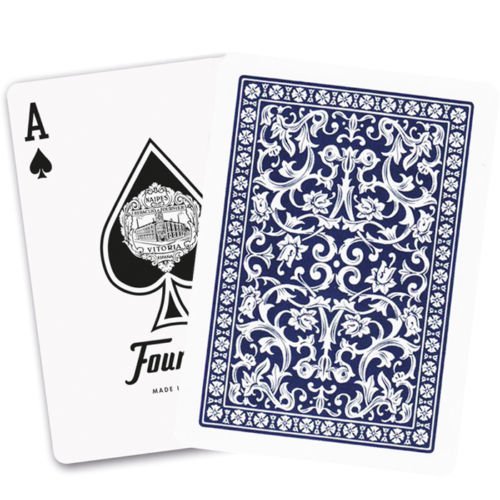 Fournier 505 pokerio kortos (Mėlyna) - OBUOLYS