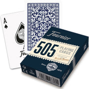 Fournier 505 pokerio kortos (Mėlyna) - OBUOLYS